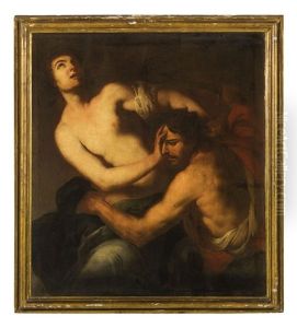 Ratto Di Elena by Antonio Zanchi