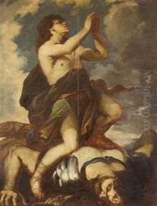 Dank Davids An Gott Nach Seinem Sieg Uber Den Philister Goliath