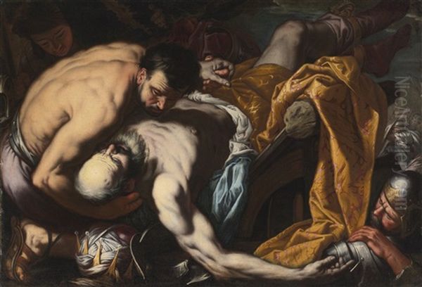 The Death Of King Josiah - view 1