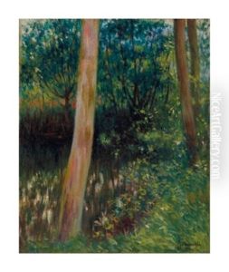 Un Sous-bois by Federico Zandomeneghi