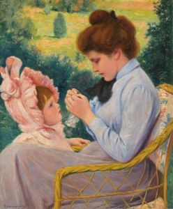 Le Crochet by Federico Zandomeneghi