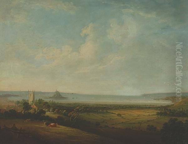 'st Michael's Mount And Mount's Bay' - view 1