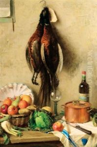 Trophee De Chasse (+ La Cuisine; Pair)