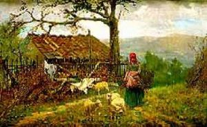 The Shepherdess by Arturo Zanieri