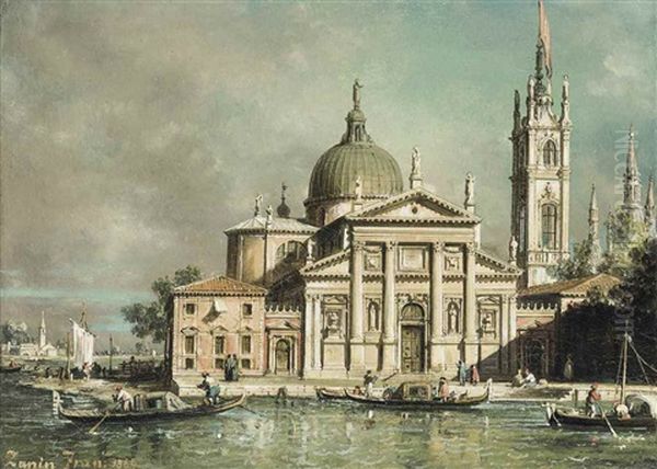 San Giorgio Maggiore, Venice, With An Imaginary Campanile - view 1