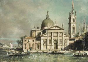 San Giorgio Maggiore, Venice, With An Imaginary Campanile