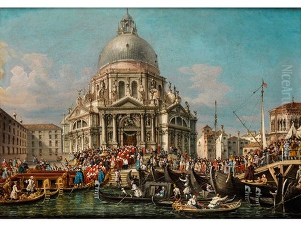 Das Fest Der Madonna Della Salute In Venedig - view 1