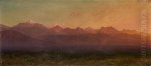 Mountainscape by Il'ia Nikolaevich Zankovskii