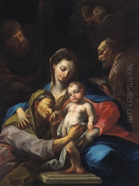 La Sacra Famiglia Con Santa Anna: Die Heilige Sippe - view 1