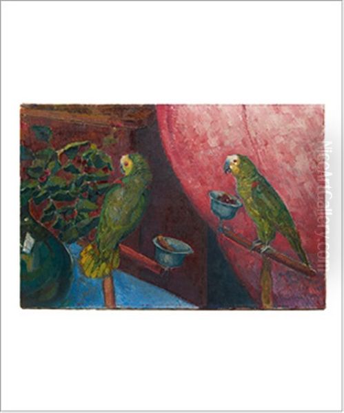 Deux Perroquets, Vers 1925-1930 - view 1