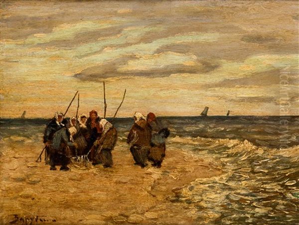 Fisherwomen In Normandie - view 1
