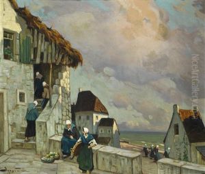 Motiv Aus Der Normandie by Viktor Ivanovich Zarubin