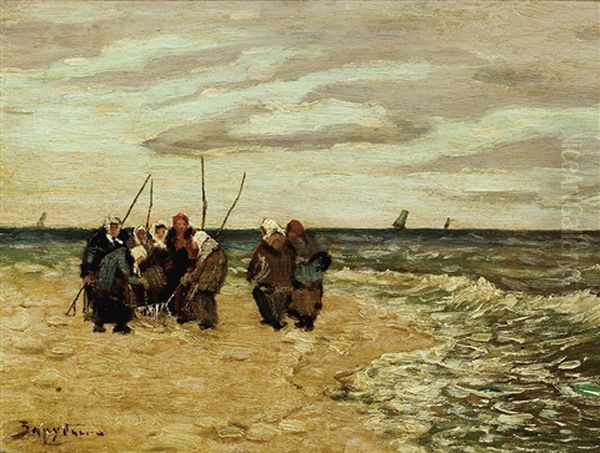 Fisherwomen In Normandie - view 1