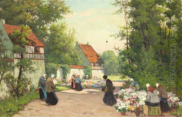 The Flower Market - view 1