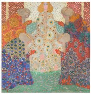Madonna E Quattro Evangelisti by Vittorio Zecchin