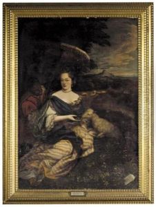 Portrait Of Duchess Antoniette Amalie, Wife Of Duke Ferdinand Albrecht Ii by Guilijn Peeter van der Zeepen