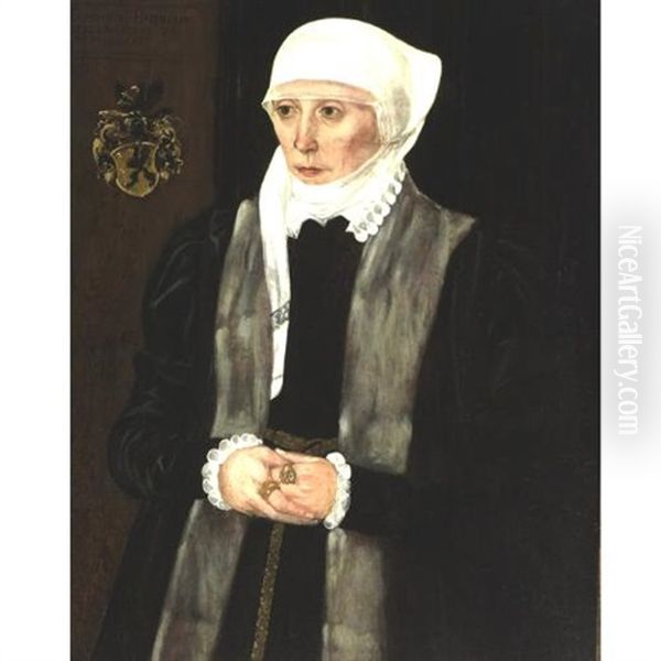 Portrait Of Dorothea Haffnerin - view 1