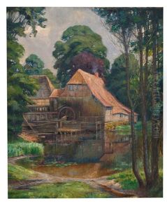 Grander Muhle Bei Friedrichsruh (sachsenwald)