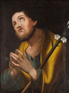 Heiliger Kajetan Von Thiene by Johann Jakob Zeiler