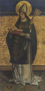 Der Heilige Nikolaus by Bartholome Zeitblom
