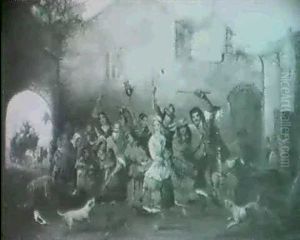 The Hungarian Tinkers Wedding by Johann Christian Zeitter