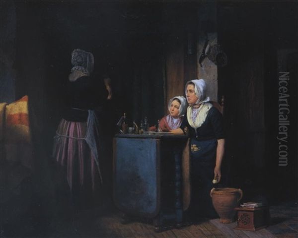 Interieur Mit Drei Frauen - view 1