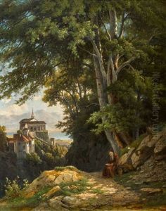 Orselina - Madonna Del Sasso by Jakob Joseph Zelger