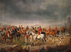 Parforce Jagd by Franz Zeller (Edler) von Zellenberg