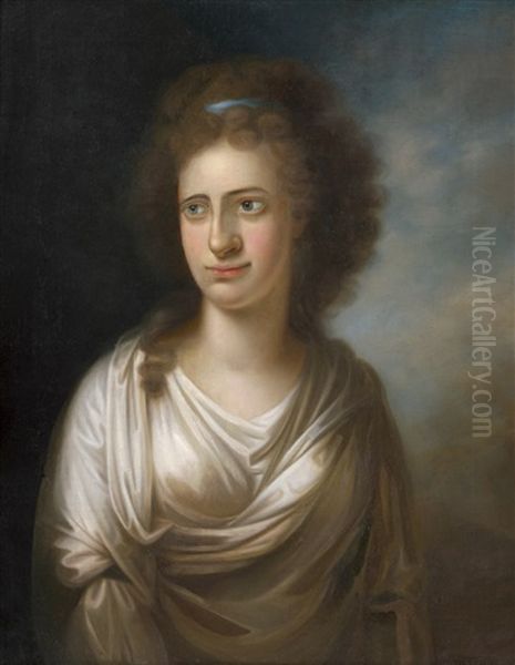 Portrait Der Freifrau Magdalene Wilhelmine Vom Und Zum Stein, Geb. Grafin Von Wallmoden-gimborn (1772 - 1819) - view 1