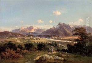 Blick Von Maria Plain Auf Salzburg