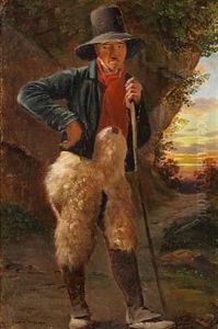 En Italiensk Hyrde by Johann Conrad Zeller