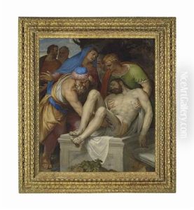 The Entombment by Giovanni Battista Zelotti