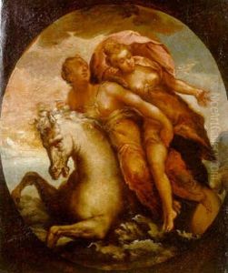 Cloelia Escapes Across The Tiber