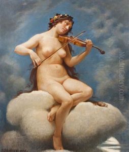 Allegory Of Music by Frantisek Ii Zenisek