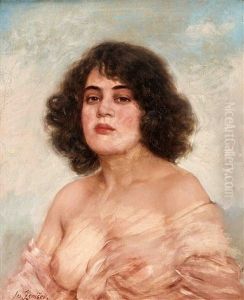 Bildnis Einer Frau by Josef Zenisek