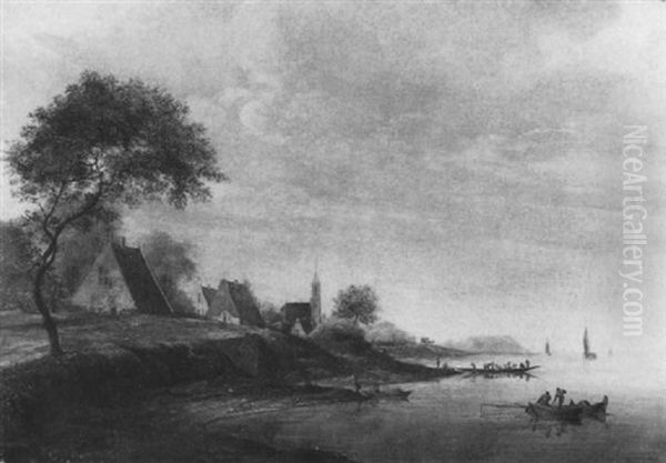 Flusslandschaft - view 1