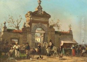 The City Gates by Victor Zeppenfeld