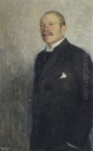 Bildnis Eines Herrn by Fritz Zerritsch Sr.