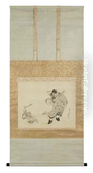 Kakejiku (vertical Hanging Scroll) - view 1