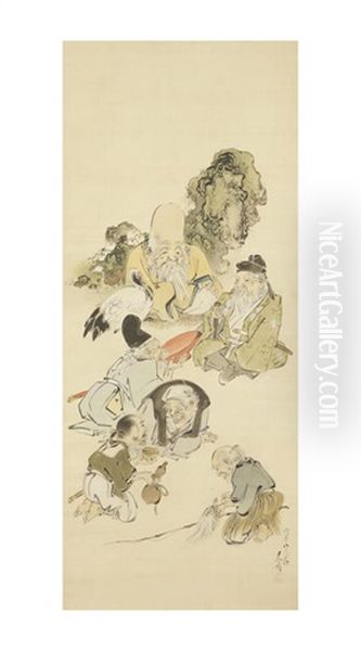 Kakejiku (vertical Hanging Scroll) - view 1