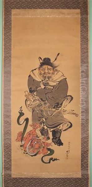 Shoki And Oni - view 1