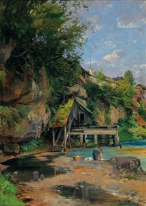 Altes Muhlenwerk A. D. Ybbs (old Mill On The Ybbs)