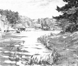 Amperlandschaft by Max Zettler