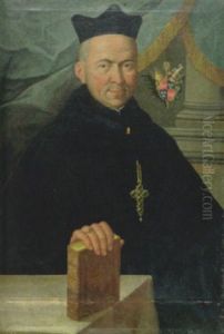 Portrat Abt Bonifaz Iii. Von Pfafers by Marti Leon (M.A.) Zeuger