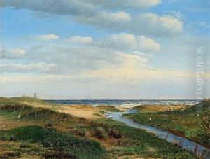 Summer Landscape by Christian Olavius Zeuthen