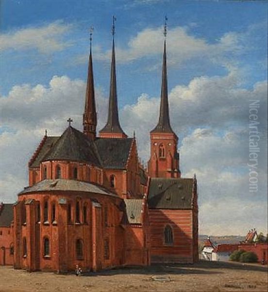 At Roskilde Cathedral - view 1
