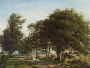 Pasture Landscape by Christian Olavius Zeuthen