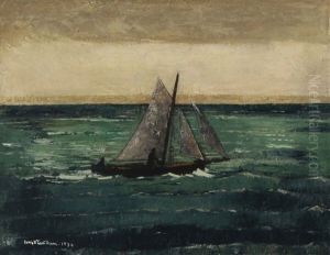 Seascape by Ernst Johan Zeuthen
