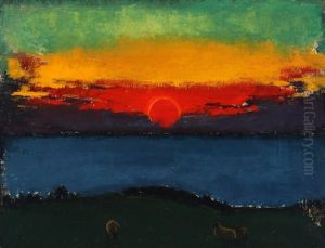Sol Over Hundested by Ernst Johan Zeuthen