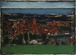View Of Gentofte by Ernst Johan Zeuthen